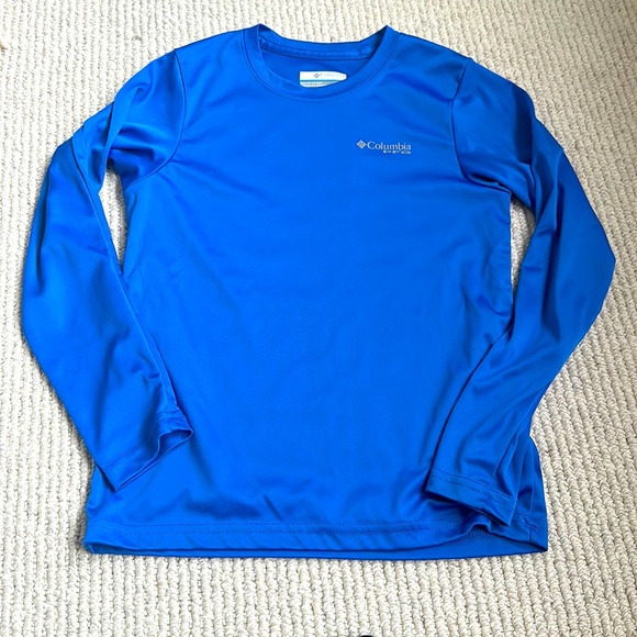 Boys Columbia Performance Ling sleeve shirt- size small (8) - Picture 1 of 4